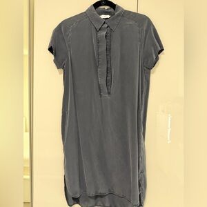 Vince Women's Navy Midi Dress